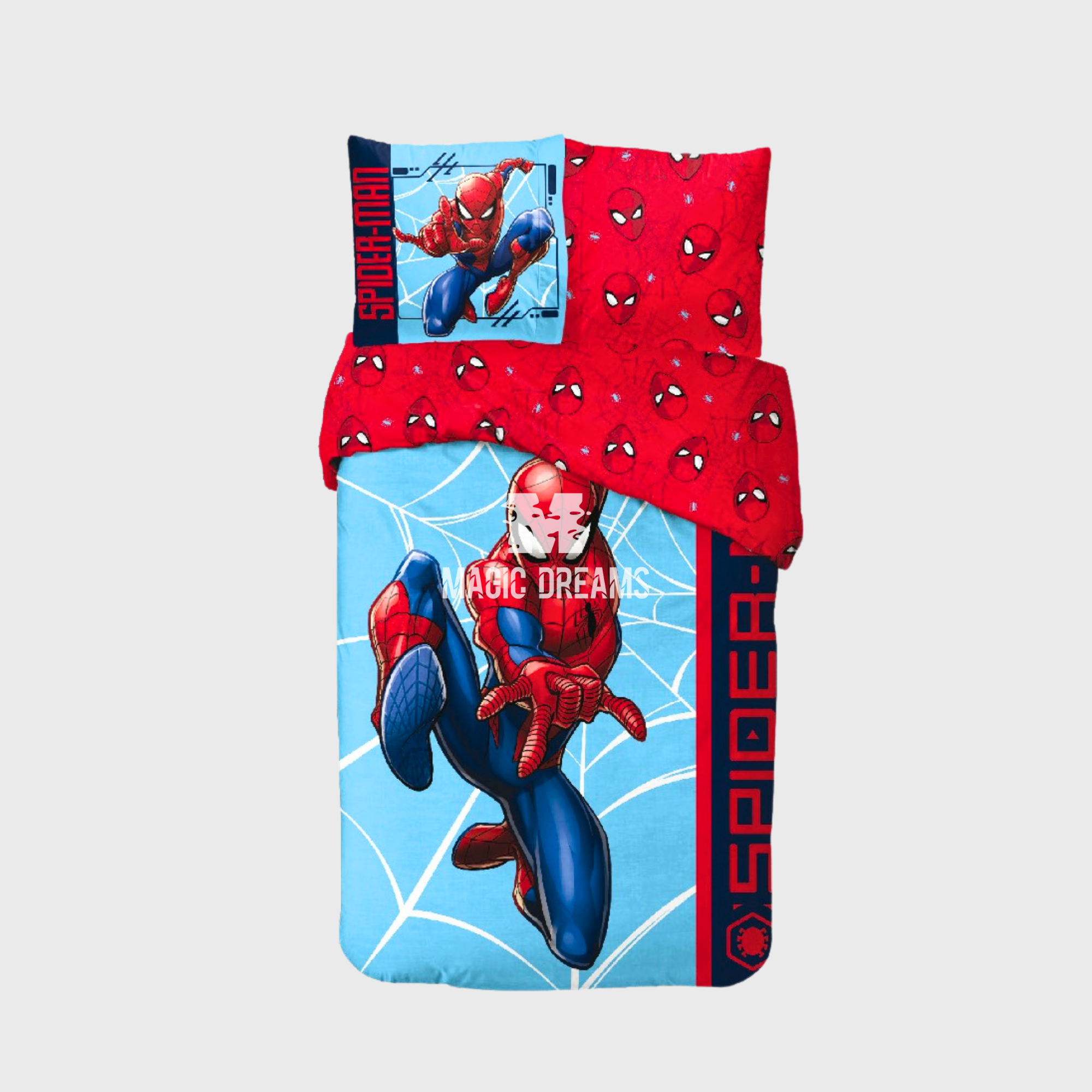 Capa de Edredão e Fronha Marvel Spiderman