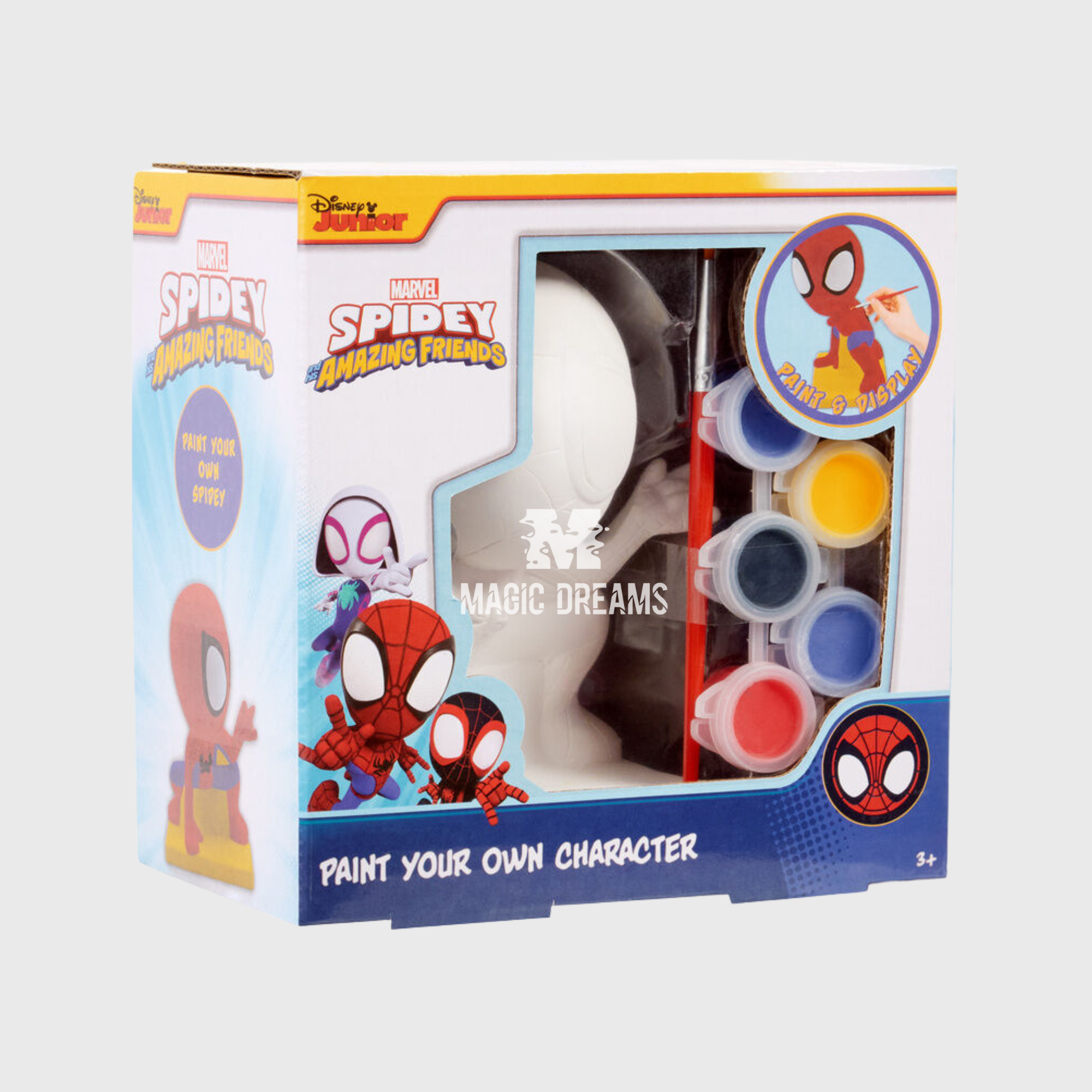 Figura de Gesso do Homem-Aranha da Marvel para Pintura