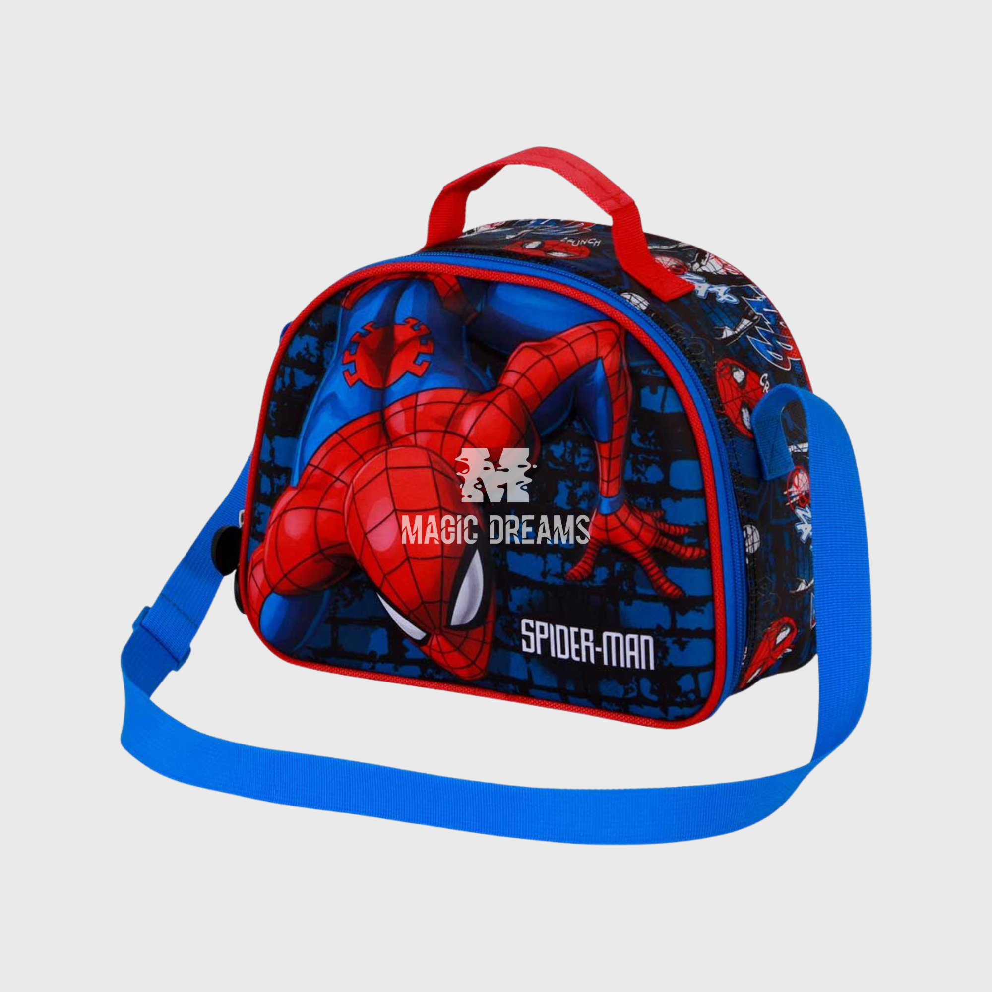Lancheira Térmica Homem Aranha Spiderman Wall 3D Marvel