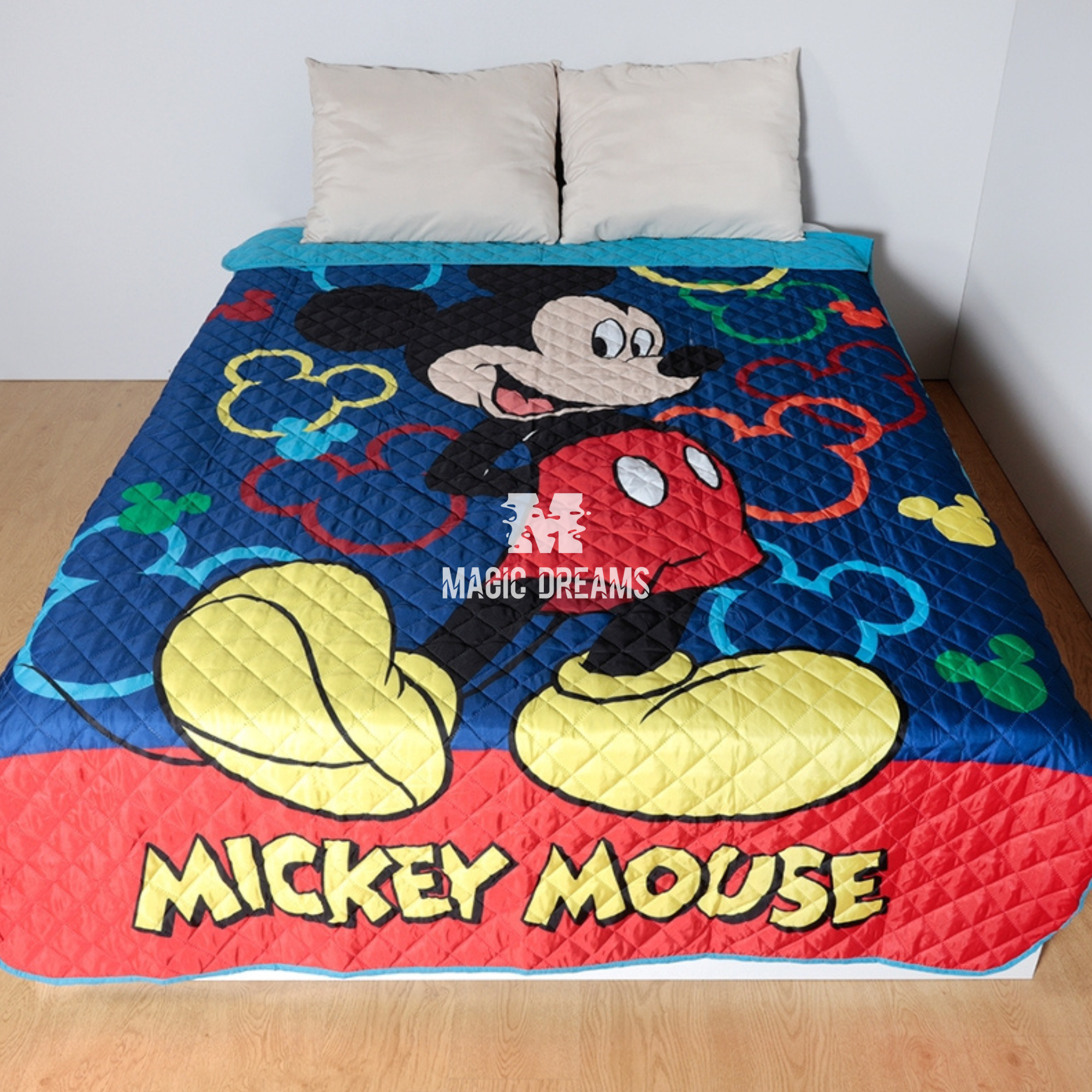 Colcha Primavera/Verão Mickey Mouse 170x250cm