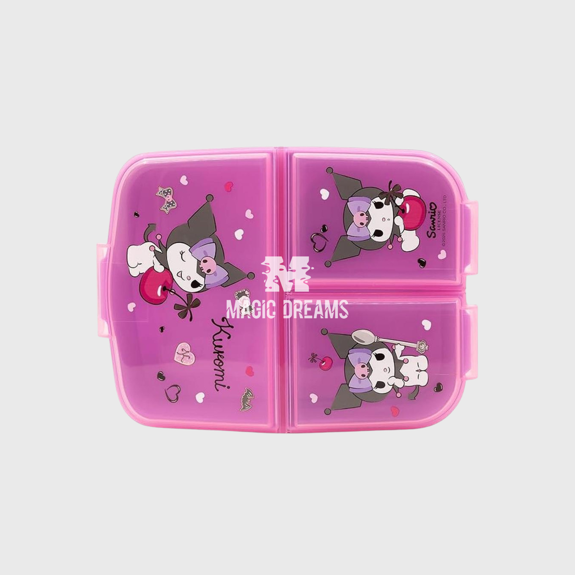 Sanduicheira Multipla Tripla Kuromi Sanrio