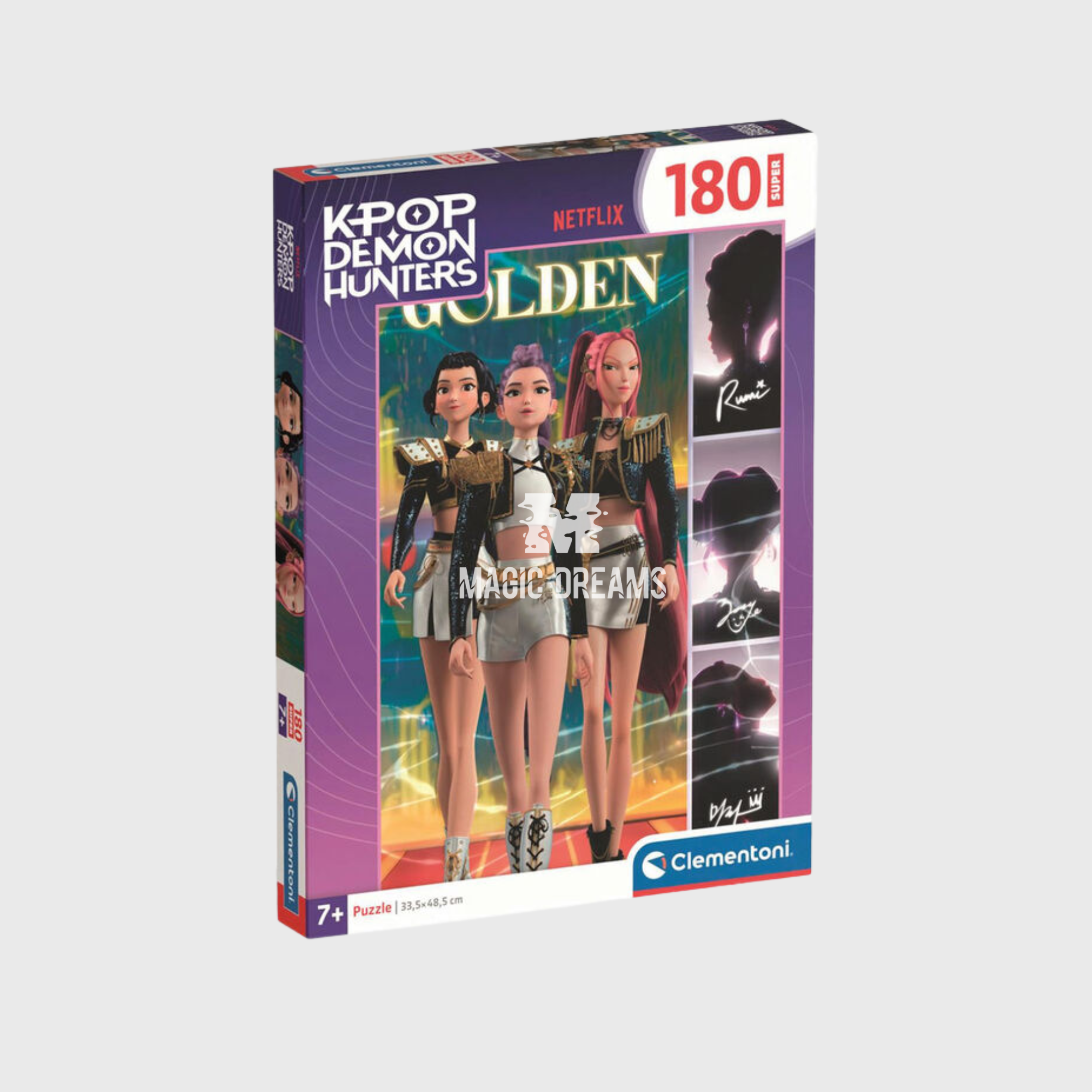 Puzzle Guerreira K-Pop Demon Hunters 180 Peças