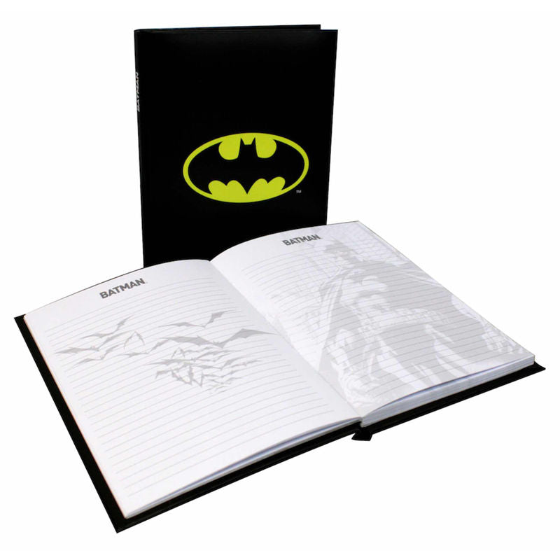 Diário luz logo Batman DC Comics