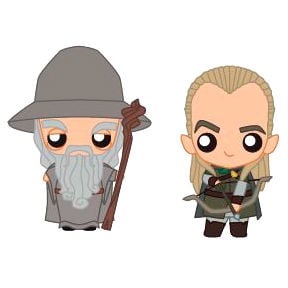 Set 2 figuras Pokis Gandalf & Legolas The Lord of the Rings