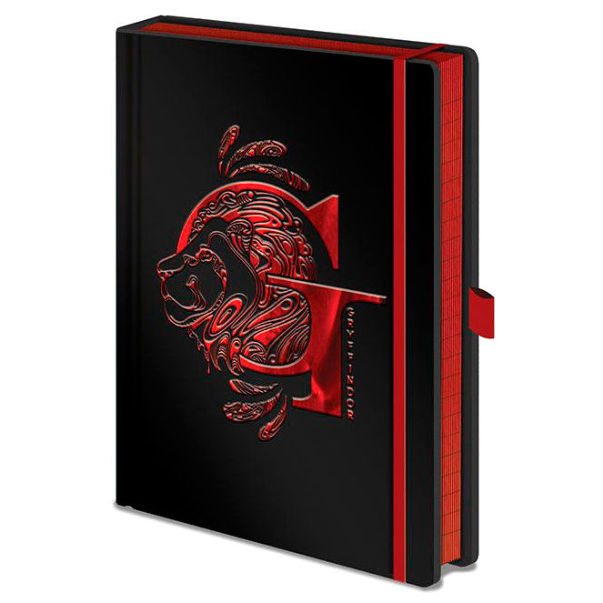 Caderno A5 Premium Gryffindor Harry Potter