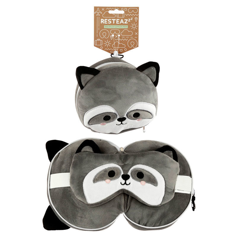 Almofada de Viagem Raccoon Relaxeazzz