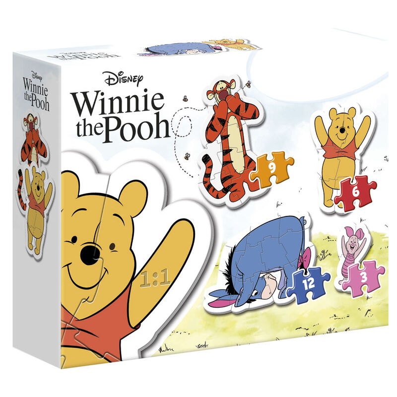 Puzzle My First Puzzle Winnie the Pooh Disney 3-6-9-12pcs