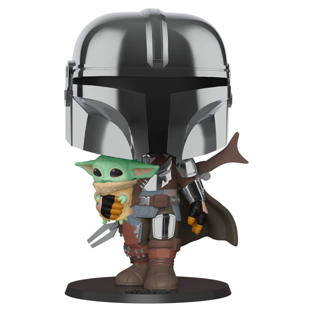 Funko POP Star Wars Mandalorian with Yoda Child 25cm