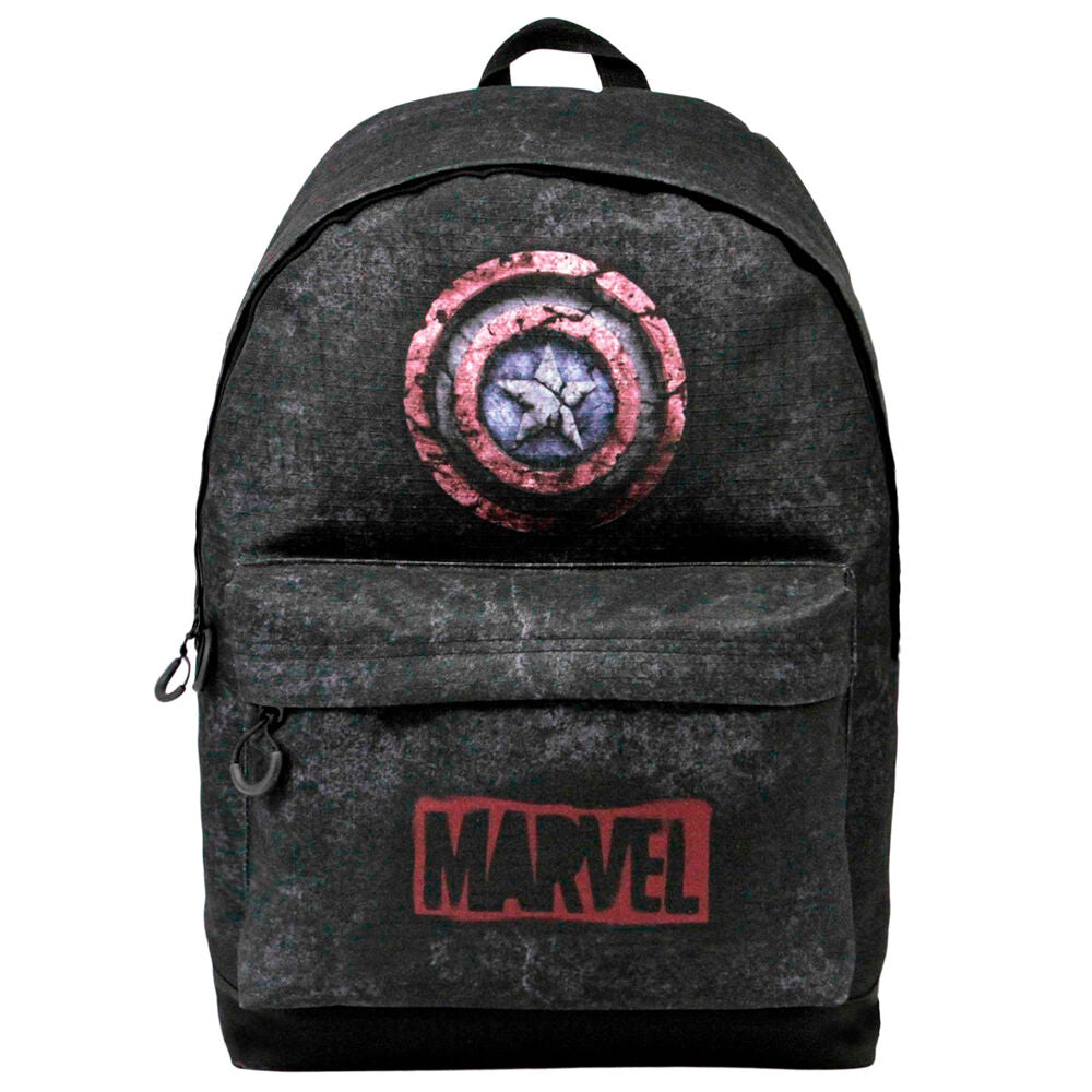 Mochila Escolar Capitão América Marvel Adaptável 43cm