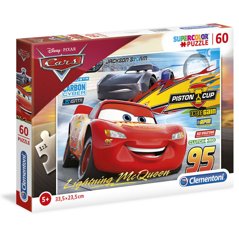 Puzzle Cars 3 Disney 60pcs