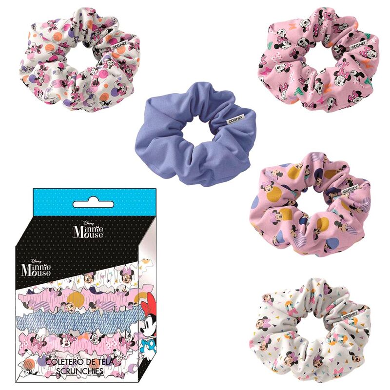 Pack 5 Elásticos Minnie Disney Sortido