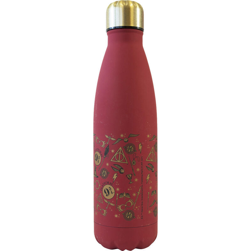 Garrafa Aço Inoxidável Hogwars Harry Potter 500ml