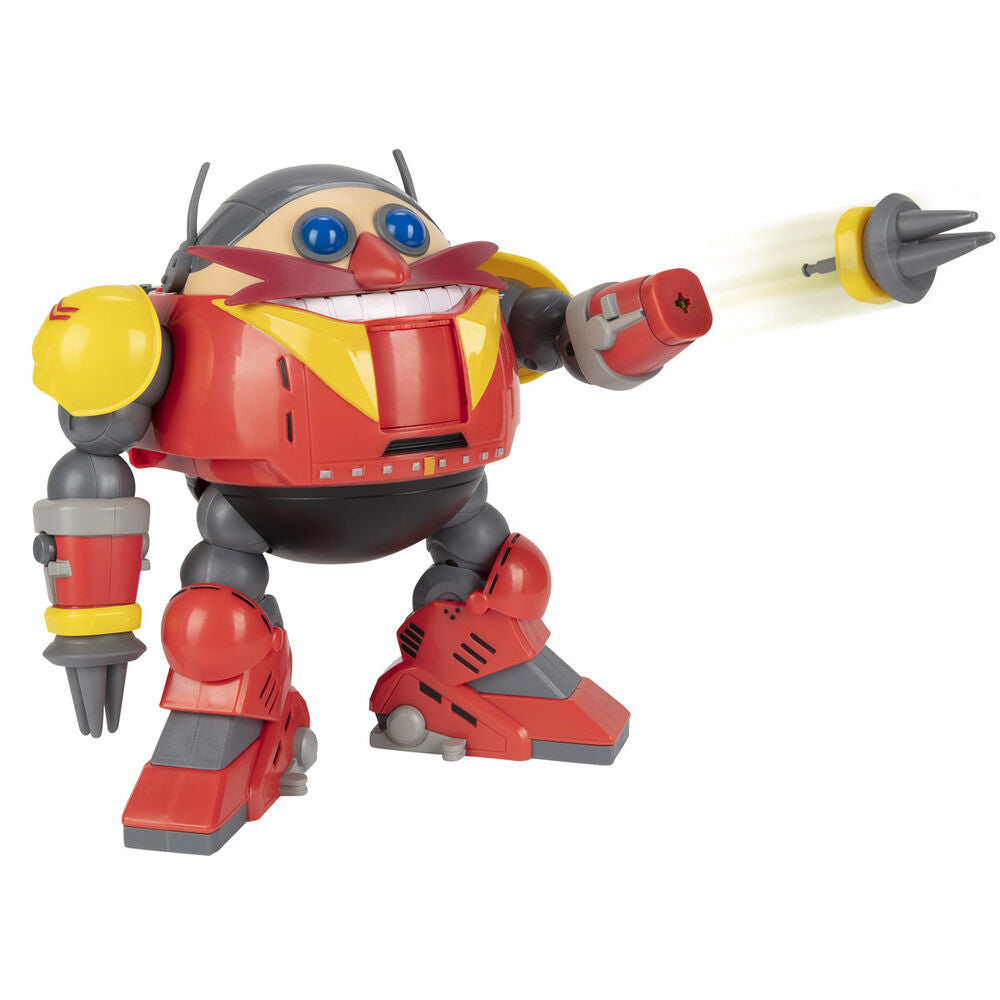 Playset Batalha Robot Gigante Eggman contra Sonic Sonic the Hedgehog