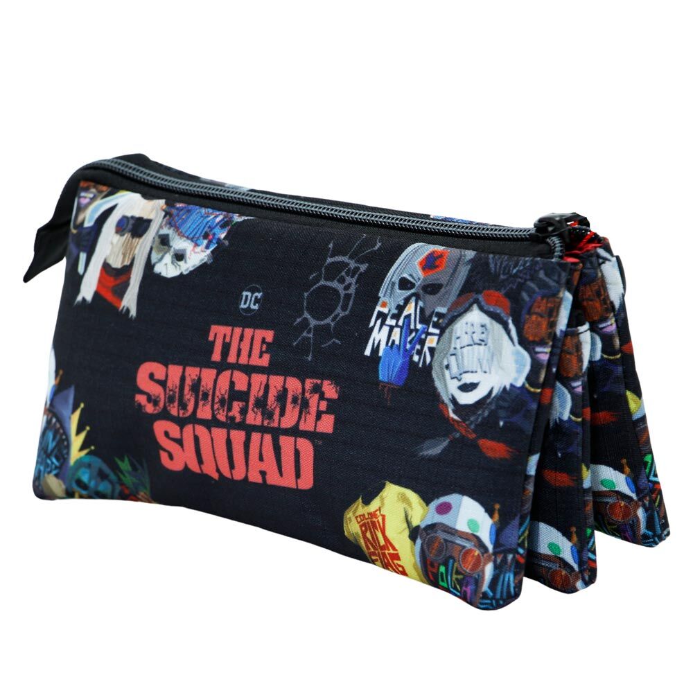Estojo Triplo Taskforce Esquadrão Suicida DC Comics
