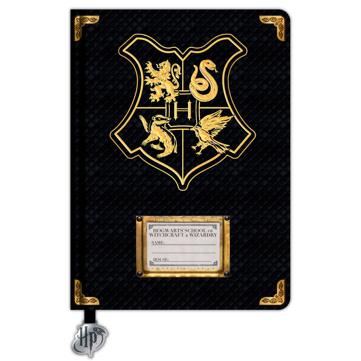 Caderno A5 Hogwarts Harry Potter