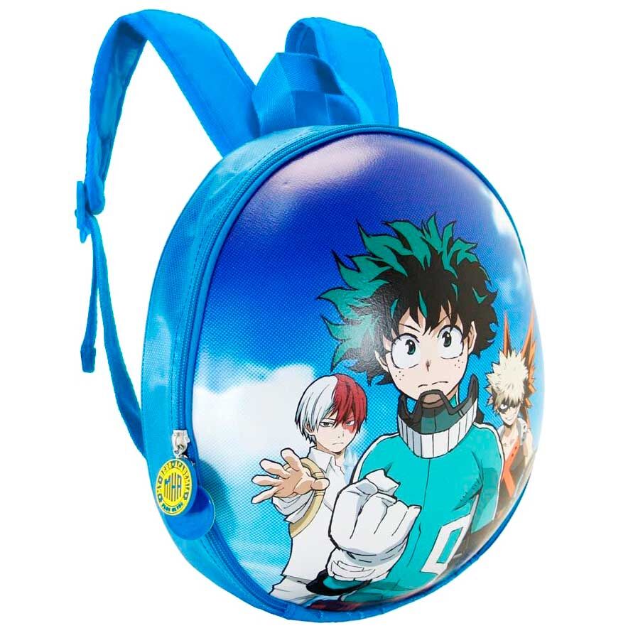 Mochila Pré-Escolar Eggy My Hero Academia 28cm