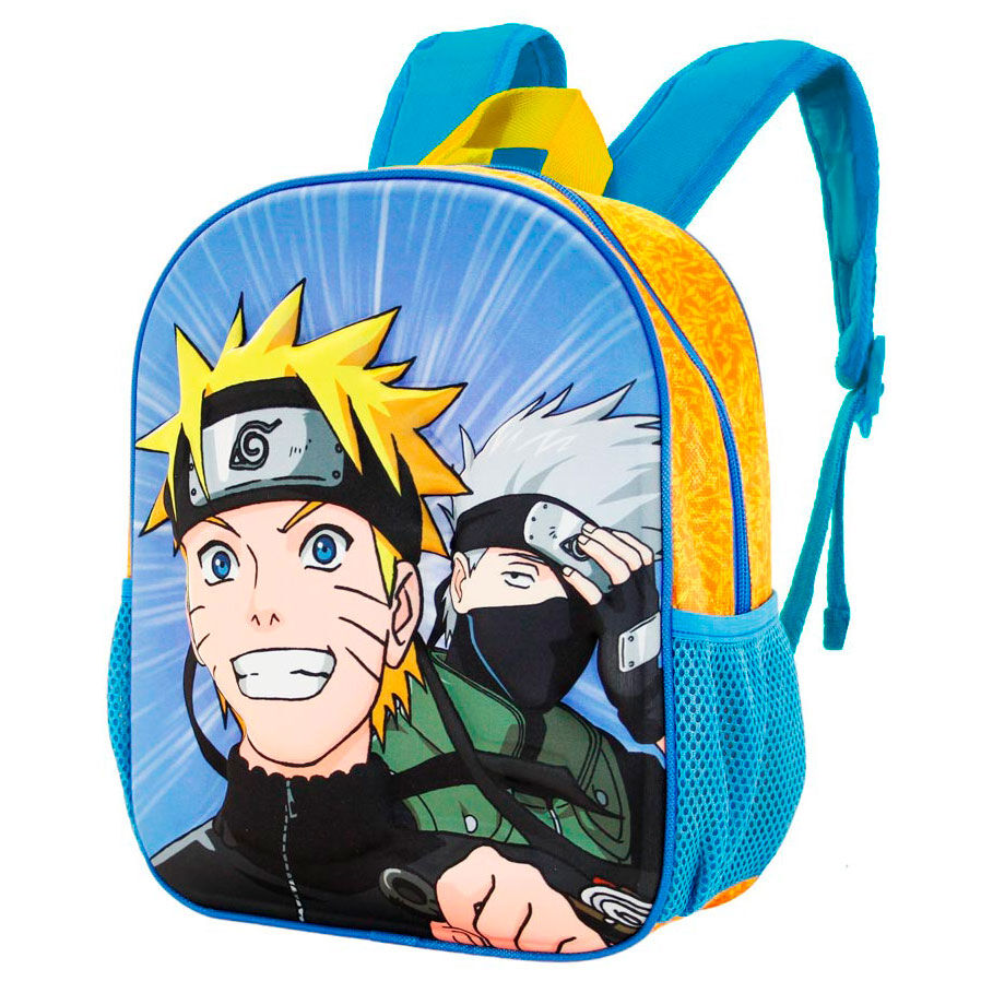 Mochila Pré-Escolar 3D Naruto Clan Naruto 31cm