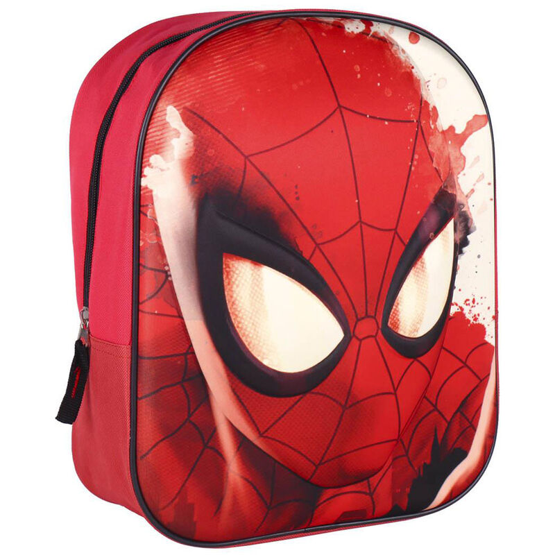 Mochila Pré-Escolar 3D Spiderman Marvel 31cm
