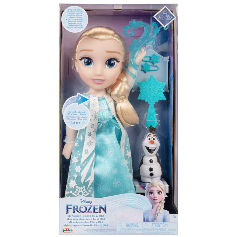 Boneca Elsa Frozen 2 Disney 38cm musical