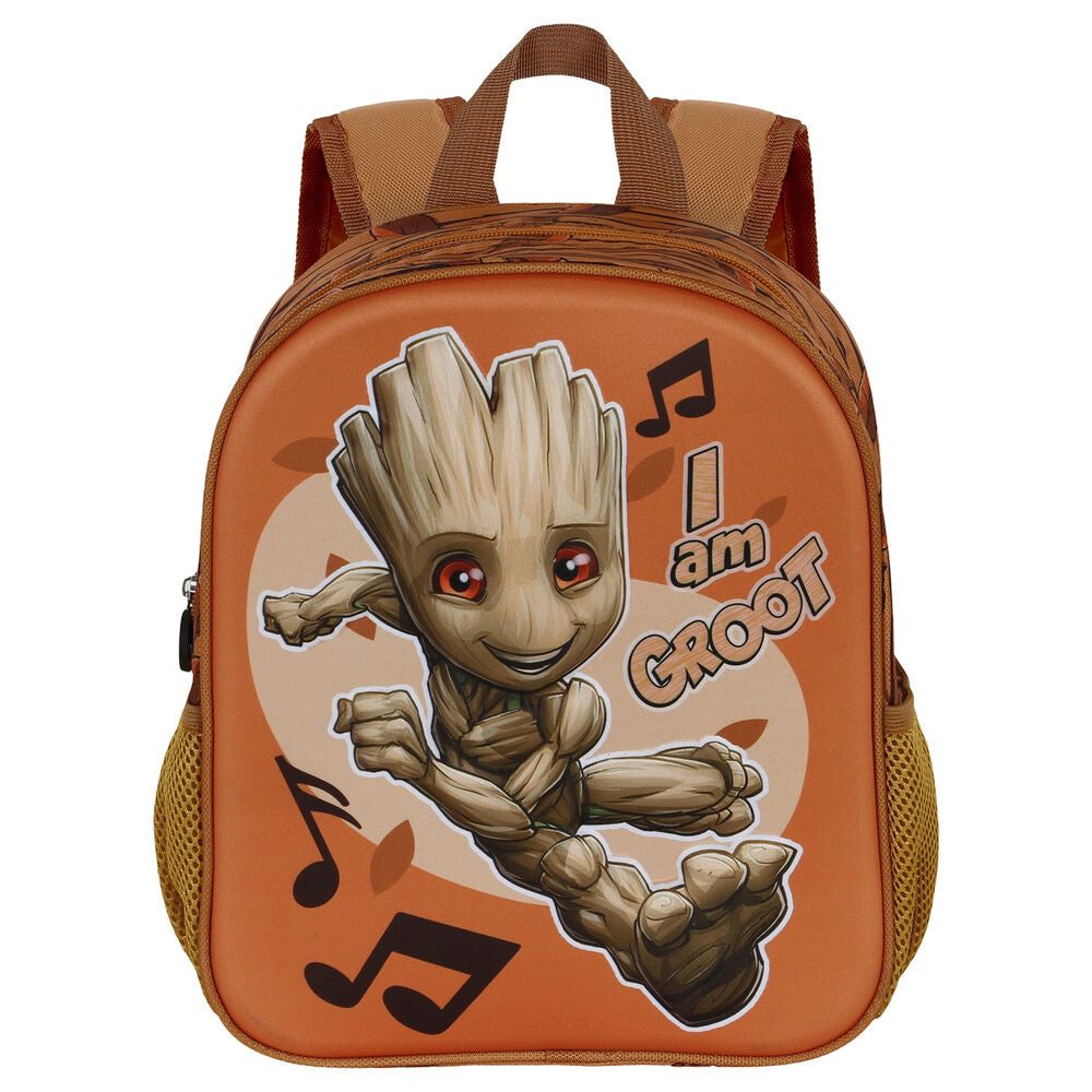 Mochila Pré-Escolar 3D Soundtrack I am Groot Marvel 31cm