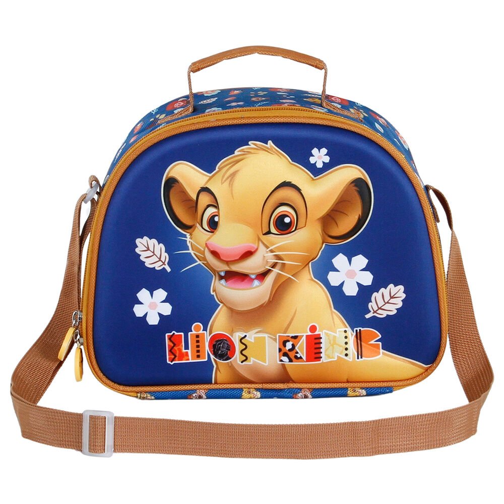 Lancheira Térmica 3D Little Face Rei Leao Disney