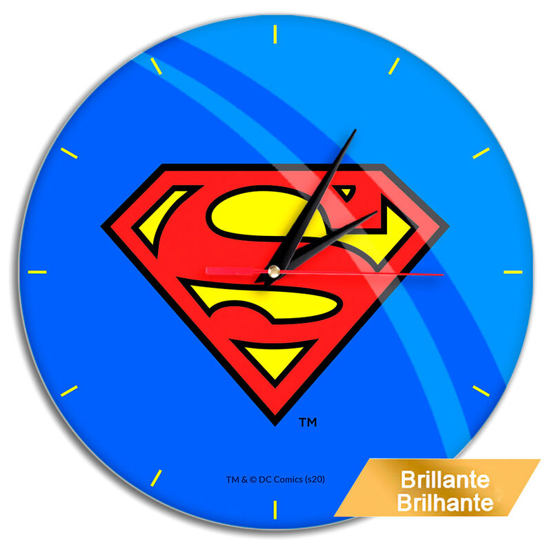 Relógio de Parede Superman DC Comics