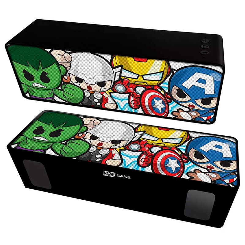 Coluna Portátil Sem Fios Vengadores Avengers Marvel