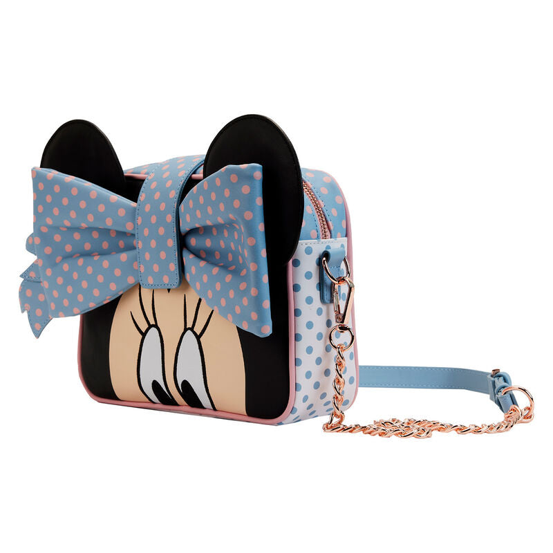 Bolsa Loungefly Pastel Polka Dot Minnie Mouse Disney