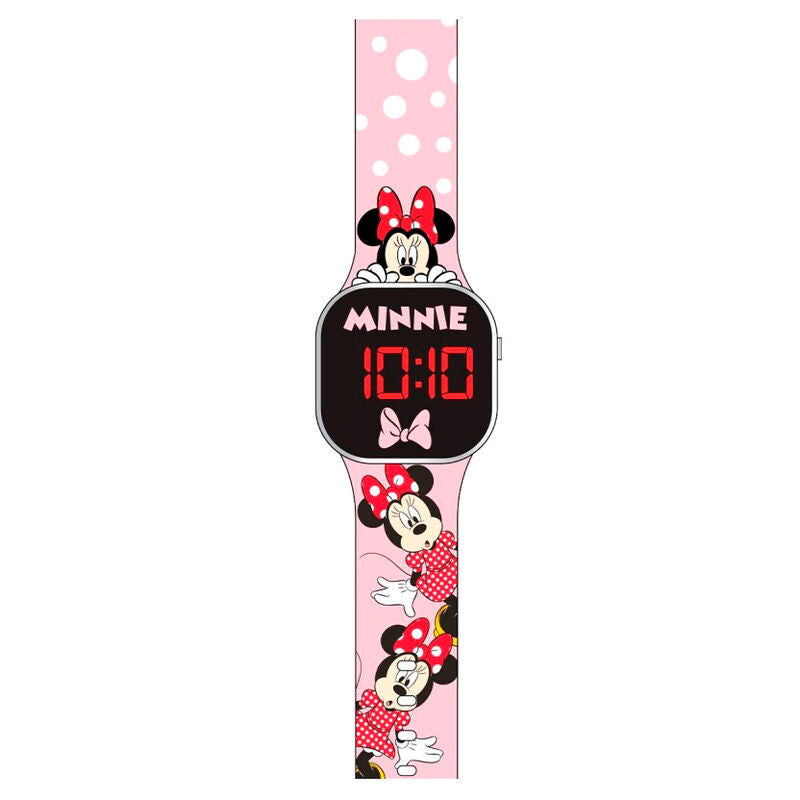 Relógio led Minnie Disney