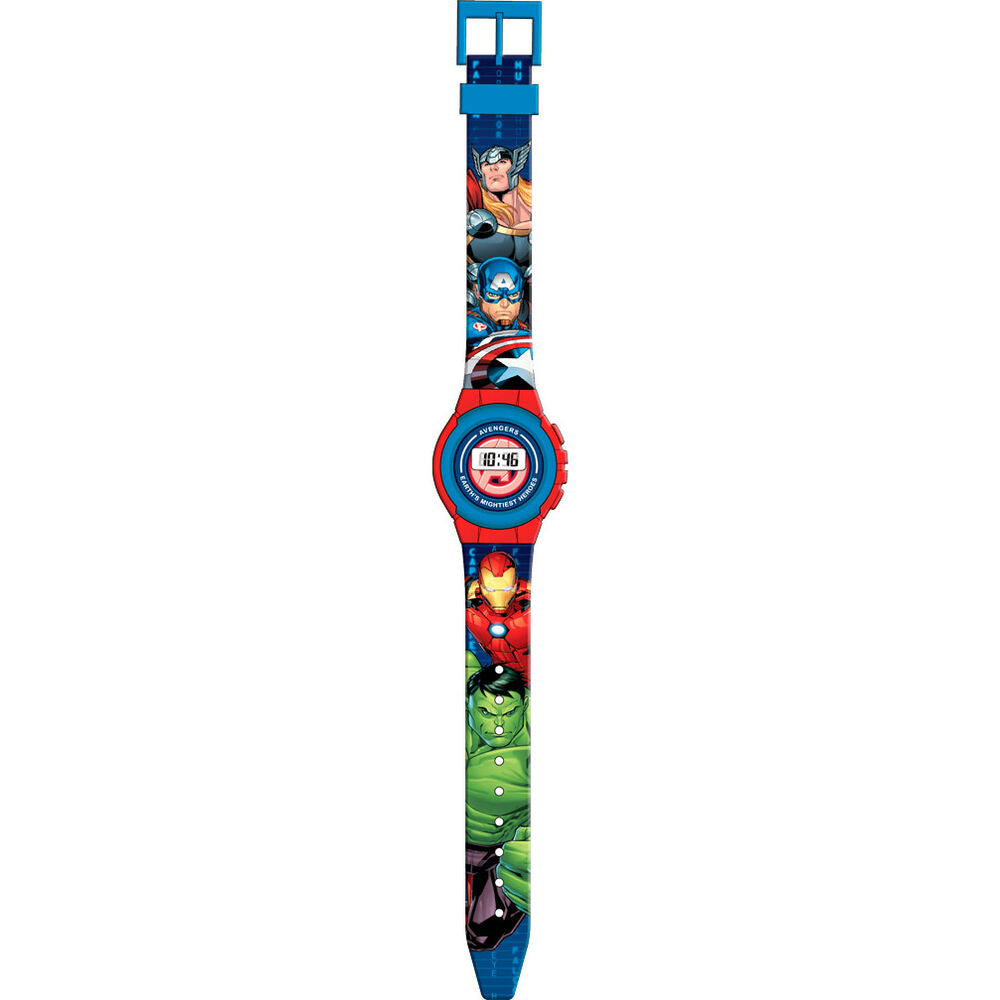 Relógio digital Avengers Marvel