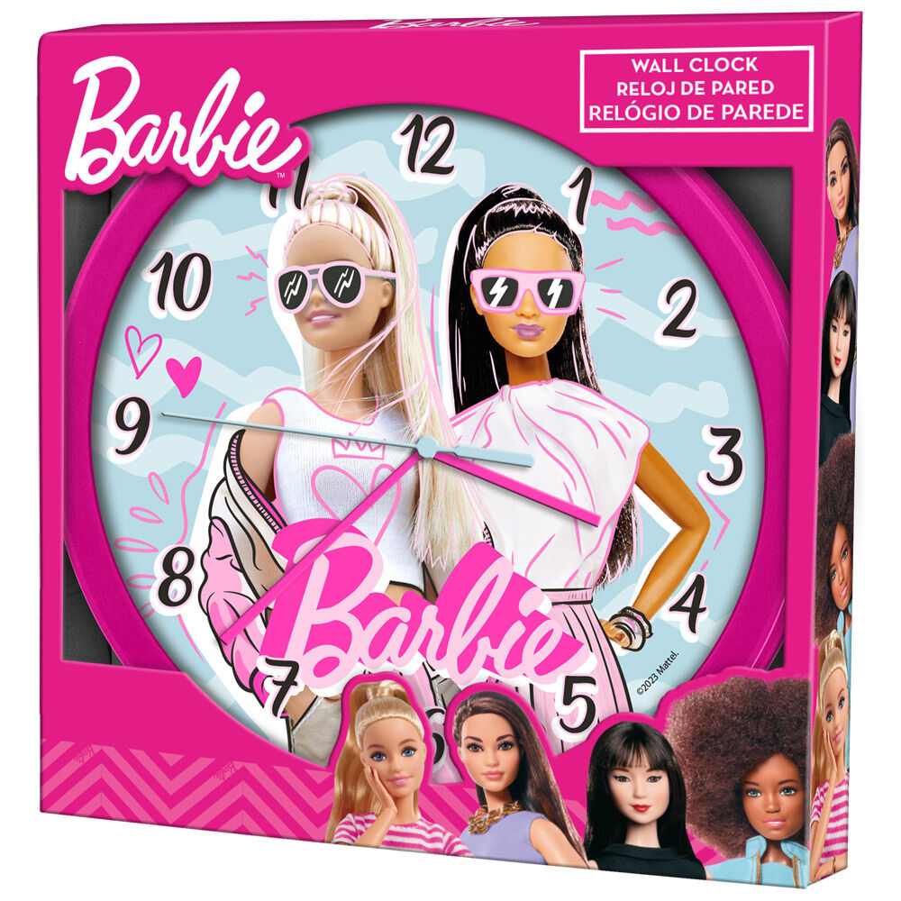 Relógio de Parede Barbie