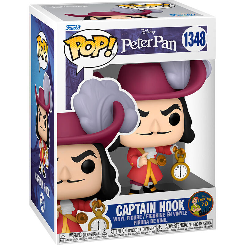 Funko POP Disney Peter Pan 70th Anniversary Captain Hook
