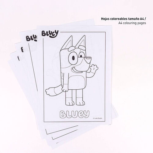 Set de Papelaria Bluey