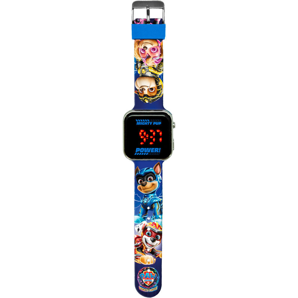 Relógio LED Mighty Movie Patrulha Pata