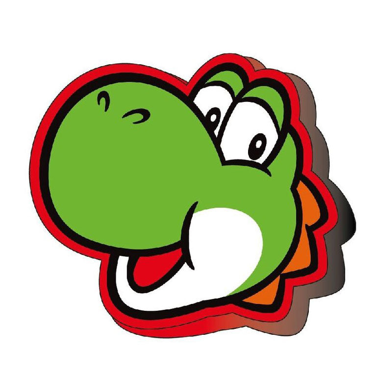 Almofada 3D Yoshi Super Mario Bros