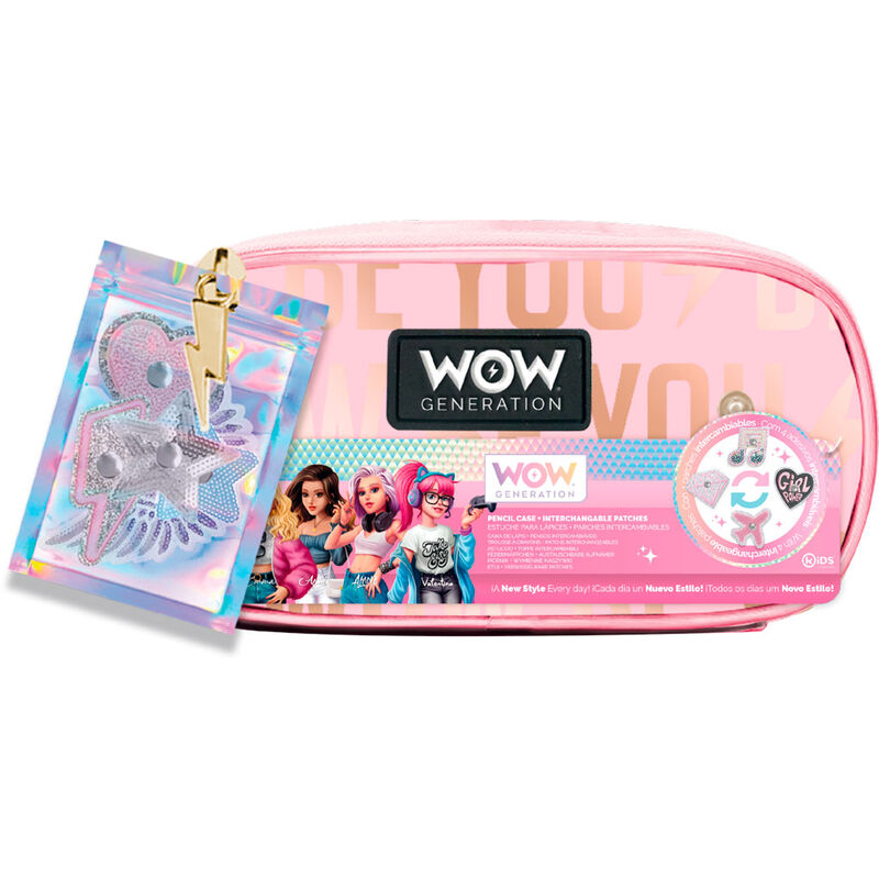 Estojo + Patches Wow Generation