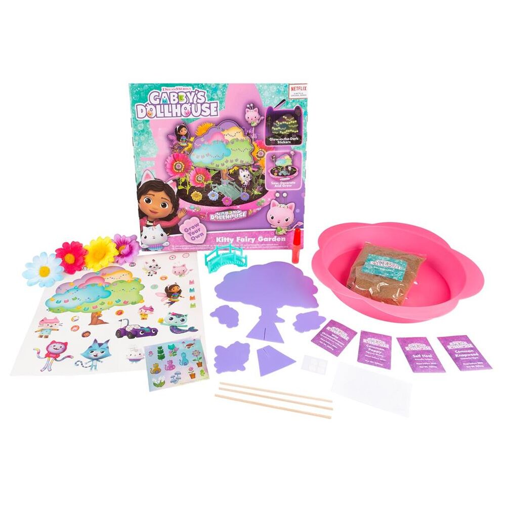 Gabby Dollhouse Jardim Das Fadas De Gatinho
