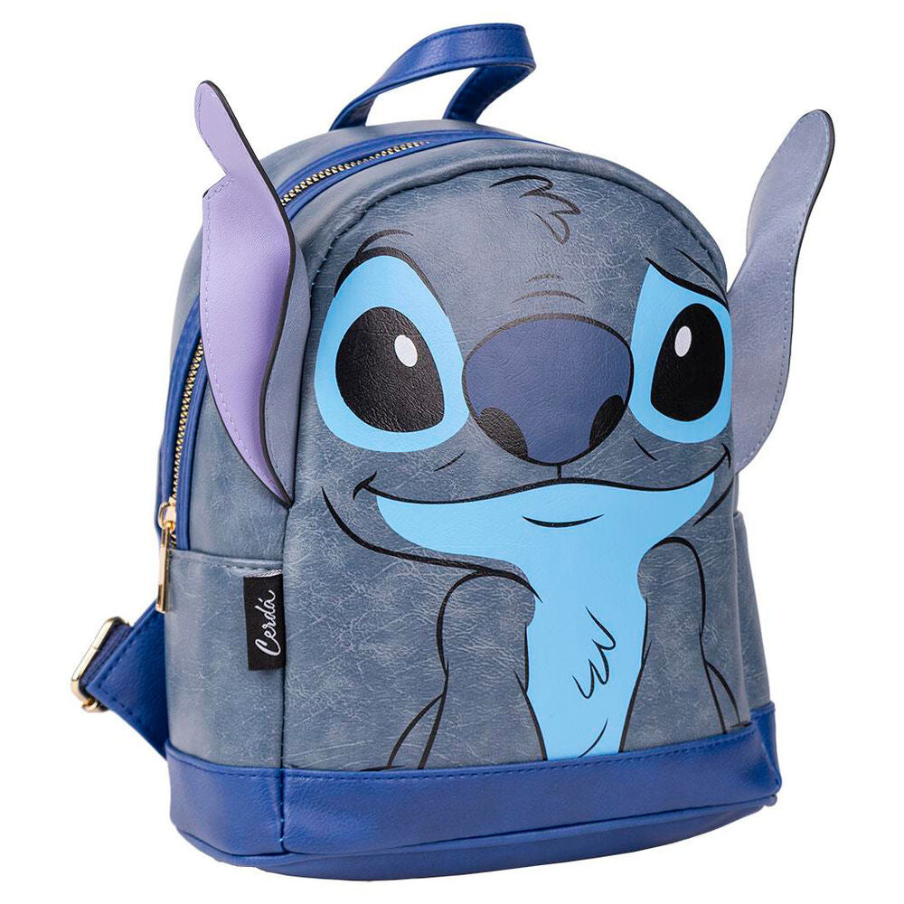 Mochila Pré-Escolar Casual Stitch Disney 25cm