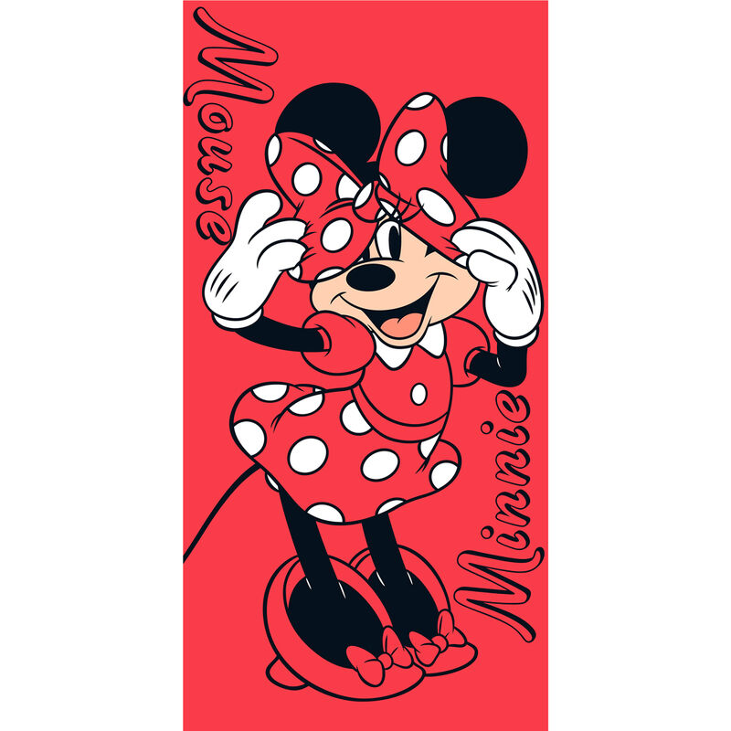 Toalha de Praia Algodão Minnie Disney
