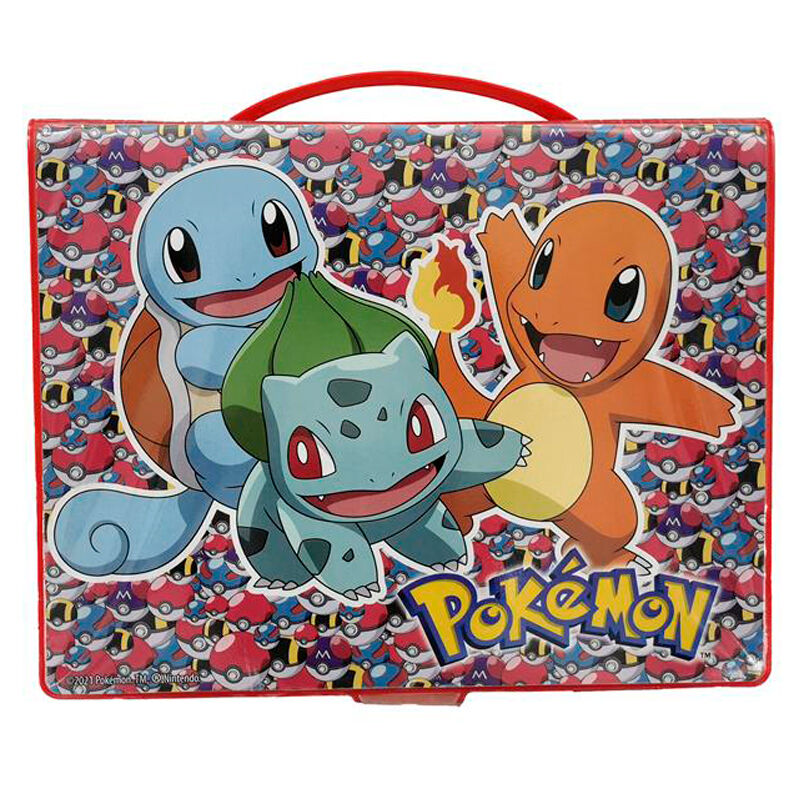 Set de Papelaria Atividades Pokemon 44pcs