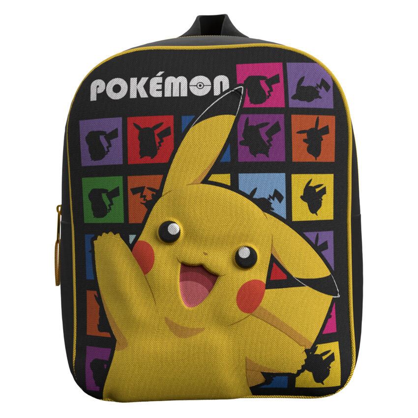 Mochila Pré-Escolar 3D Pokemon 30cm