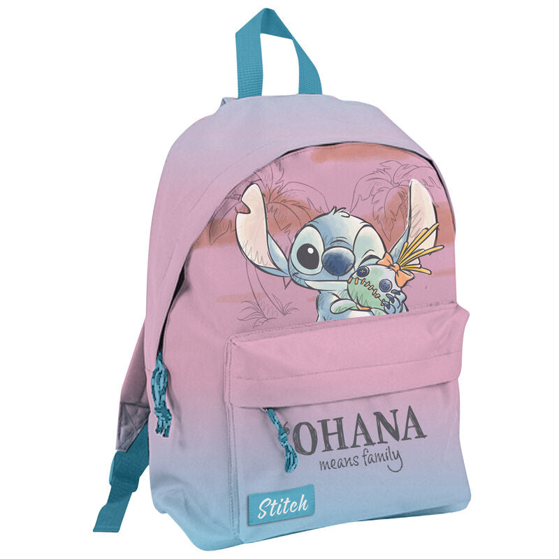 Mochila Pré-Escolar Ohana Stitch Disney 29cm