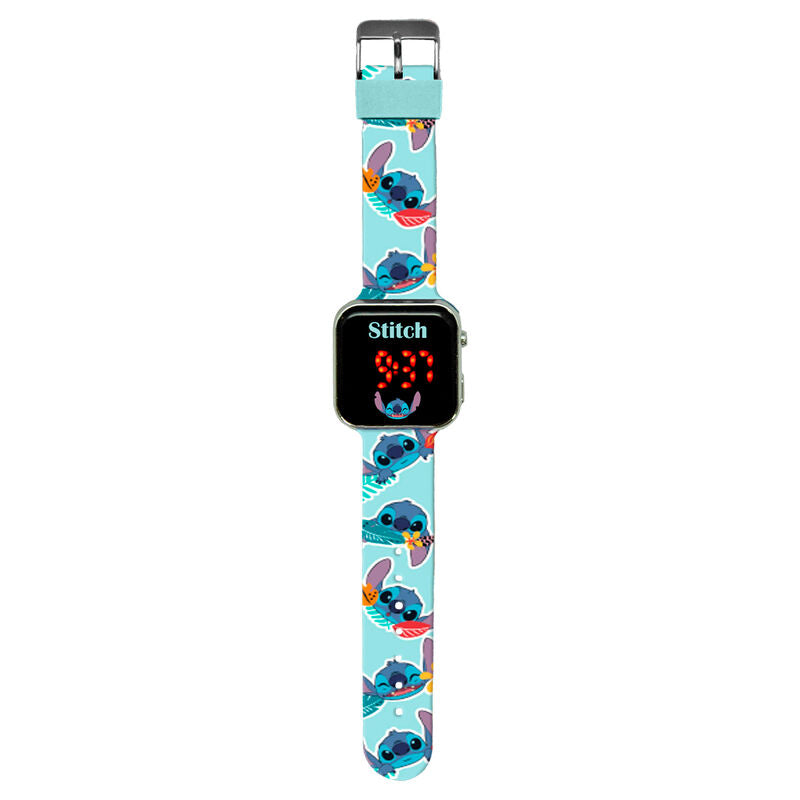 Relógio LED Stitch Disney
