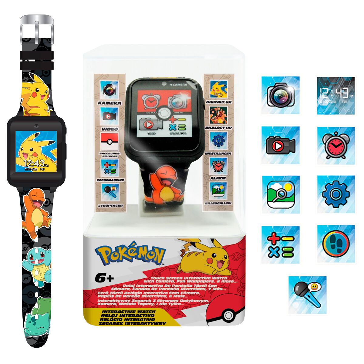 Relógio Inteligente Pokemon