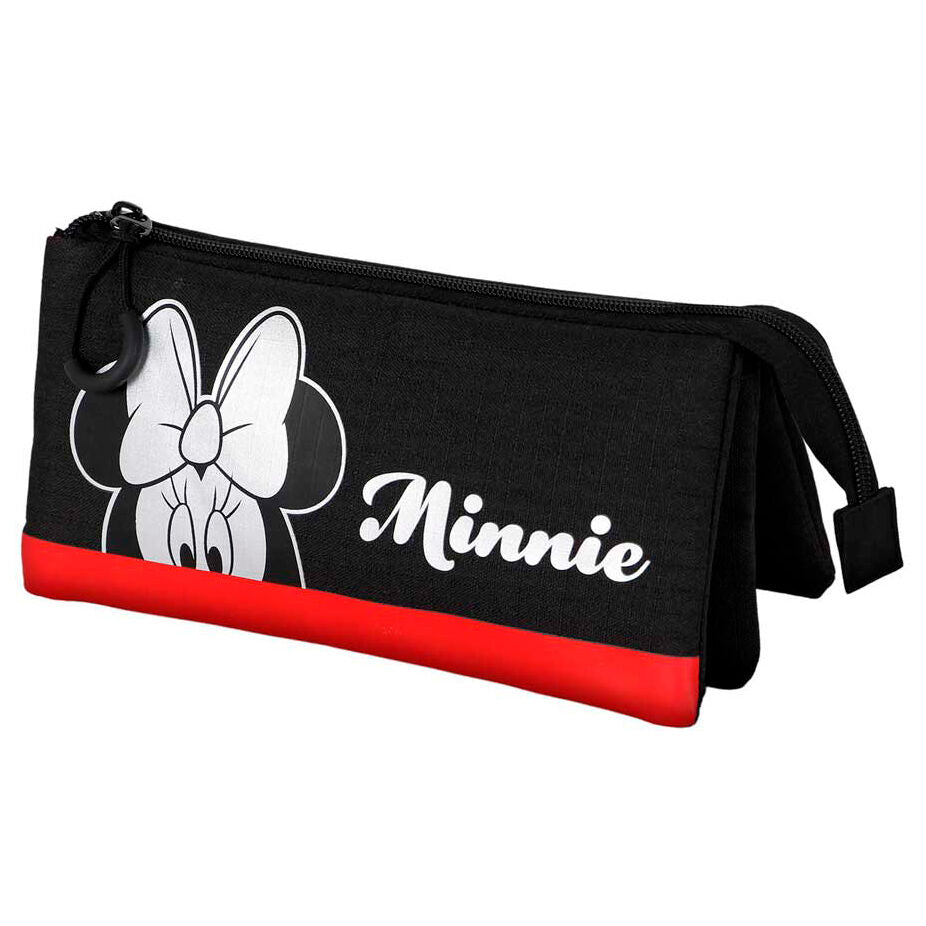 Estojo Triplo Sparkle Minnie Disney