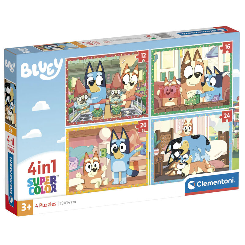 Puzzle Bluey 12-16-20-24pcs