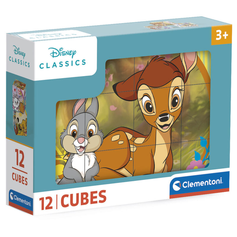 Puzzle Cubo Bambi Disney 12pcs