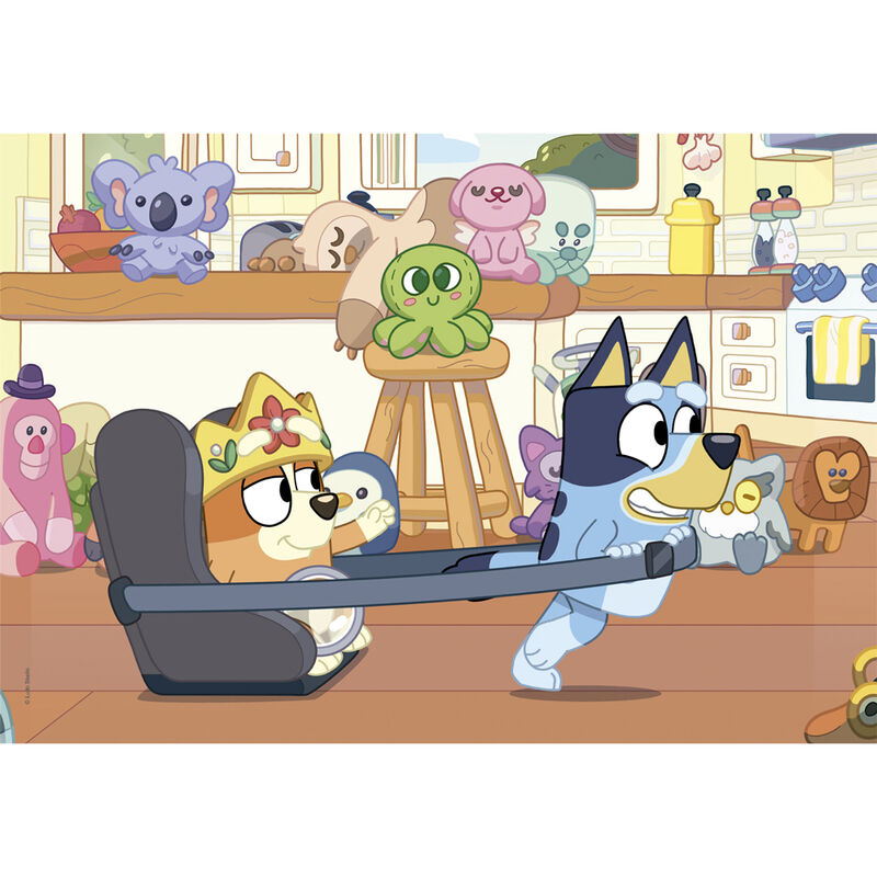 Puzzle Bluey 2x60pcs
