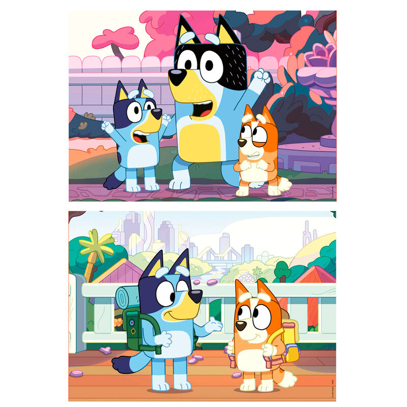 Puzzle Bluey 2x20pcs