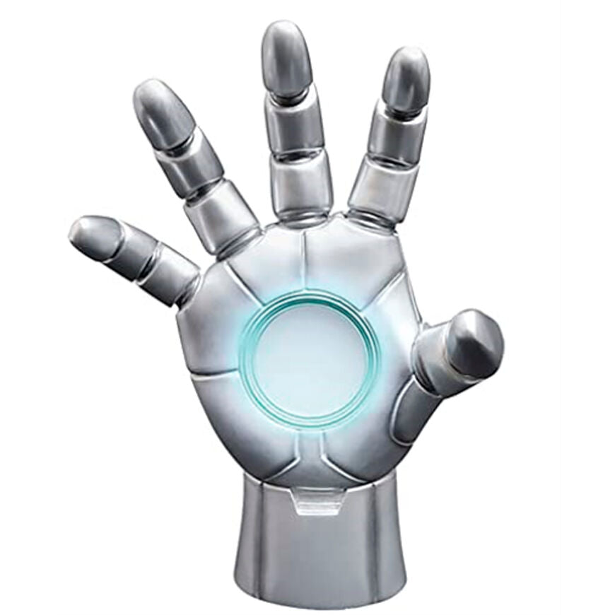 Figura Estatua Heroic Hands Grey Armor Iron Man Marvel 25cm